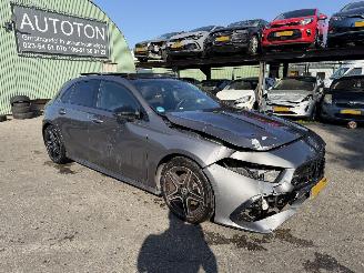 Unfallwagen Mercedes A-klasse 180 Autom. 100KW Pano Sfeer Clima Navi AMG Line NAP 2023/10