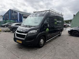 skadebil bedrijf Peugeot Boxer 2.0 Bluehdi 120KW Clima Navi L4H2 Premium 2x Schuifdeur NAP 2019/2