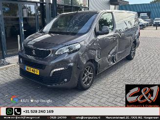 skadebil bedrijf Peugeot Expert 2.0 BlueHDI 180 Long Asphalt DC Zijschade Dubbel Cabine Export 2020/12