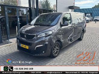 krockskadad bil bedrijf Peugeot Expert 2.0 BlueHDI 180 Long Asphalt DC Zijschade Dubbel Cabine Export 2020/12