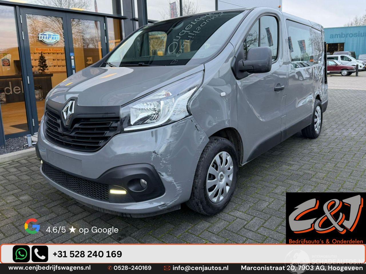 Renault Trafic Renault Trafic L1H1 1.6 dCi 145 Energy Confort DC 2.9T schade airco cruise