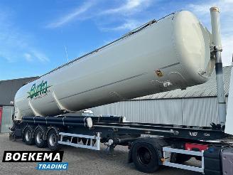danneggiata semirimorchio LAG  O-3-TI Kipsilo 63000L 2022/6