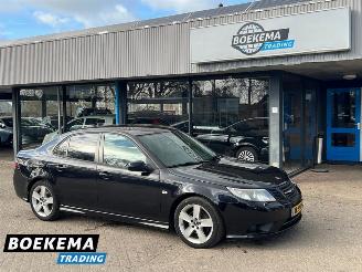 skadebil auto Saab 9-3 Sport Sedan 1.9 TiD Norden Business Automaat Navigatie Cruise Clima Leer Stoelverw. PDC 2008/10