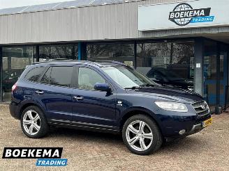 skadebil auto Hyundai Santa Fe 2.7i V6 4WD Style Open Dak Leder Navi Clima Cruise SHZ 2007/8