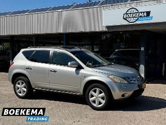 Voiture accidenté Nissan Murano 3.5 V6 Aut Leder Clima Cruise SHZ Open-Dak 2007/1