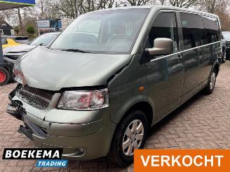 Volkswagen Transporter 2.5 TDI 340 DC 5-Pers 174PK DSG Leer Navi Airco Cruise PDC Trekh. picture 4