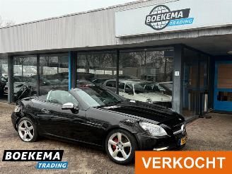 krockskadad bil auto Mercedes SLK 200 184PK Automaat Stoel/Nekverwarming Leer 2012/7