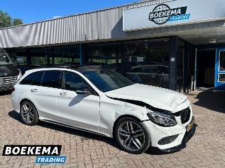 Voiture accidenté Mercedes C-klasse 250 CDI 4MATIC Edition 1 AMG Panorama Burmester Luft 360-Camera 2016/11
