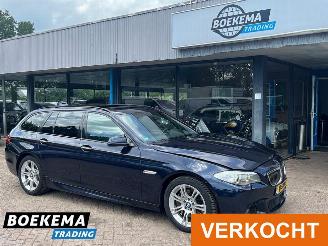 Vaurioauto  passenger cars BMW 5-serie 535xi High Exe M-Sport Panorama Leer HUD Lane-Ass Keyless 2012/1