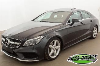 krockskadad bil auto Mercedes CLS 220d Automaat Clima Navi Elek dak Camera Leder 2015/1