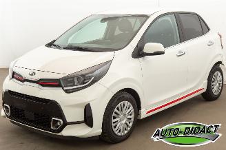 damaged passenger cars Kia Picanto 1.2 Automaat 86.972 km Clima Navi Leder Camera 2021/10