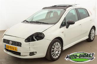 damaged passenger cars Fiat Grande Punto 1.4 Airco Pano NeroBianco 2010/2