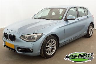 Vaurioauto  passenger cars BMW 1-serie 116i Automaat Leder Clima Navi High Executive 2014/1
