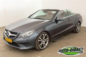Schadeauto Mercedes E-klasse Cabrio 350 BlueTEC Automaat Edition Sport Leder Navi Camera 2015/2