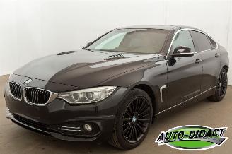 damaged passenger cars BMW 4-serie 418d Automaat Leder Navi Schuifdak Luxury Line 2016/1