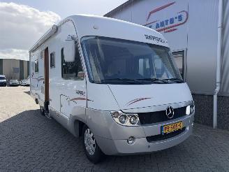 skadebil camper Mercedes  RAPIDO 906 LE RANDONNEUR 965M 2008/2