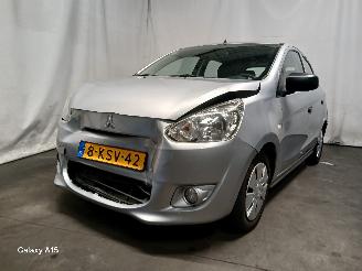 Damaged car Mitsubishi Space-star Space Star (A0) Hatchback 1.0 12V (3A90(Euro 5)) [52kW]  (05-2012/...)= 2013/7