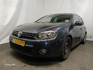 krockskadad bil auto Volkswagen Golf Golf VI (5K1) Hatchback 1.2 TSI BlueMotion (CBZB) [77kW]  (11-2008/11-=
2012) 2010/10