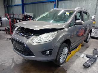 Coche siniestrado Ford Grand C-Max Grand C-Max (DXA) MPV 1.0 Ti-VCT EcoBoost 12V 125 (M1DA(Euro 5)) [92kW=
]  (10-2012/06-2019) 2013