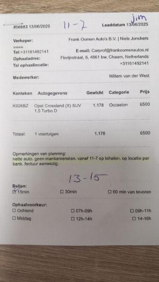 Opel Crossland Crossland (X) SUV 1.5 CDTI 100 (D15DT(DV5RD)) [75kW]  (06-2018/...) picture 5