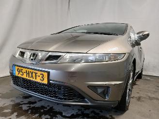 krockskadad bil auto Honda Civic Civic (FK/FN) Hatchback 1.4i Type S 16V (L13Z1) [73kW]  (10-2008/01-20=
12) 2009/3