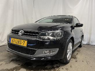 krockskadad bil auto Volkswagen Polo Polo V (6R) Hatchback 1.4 16V (CGGB(Euro 5)) [63kW]  (03-2009/05-2014)= 2010/6