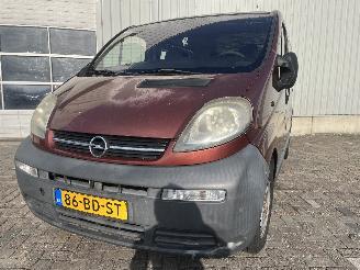 uszkodzony samochody osobowe Opel Vivaro Vivaro Van 1.9 DTI 16V (F9Q-760) [74kW]  (08-2001/07-2014) 2002/6
