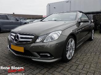 Vaurioauto  passenger cars Mercedes E-klasse Cabrio 350 CGI Avantgarde 292pk Aut 2011/5