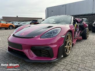 uszkodzony samochody osobowe Porsche 718 Spyder 4.0 GT4 RS Weissach 500pk 2023/12