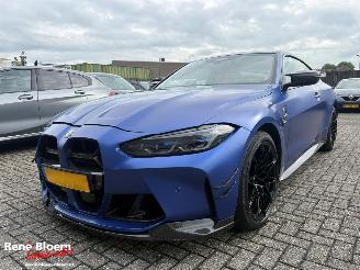 krockskadad bil auto BMW M4 COMPETITION CARBON 510 PK 2021/4