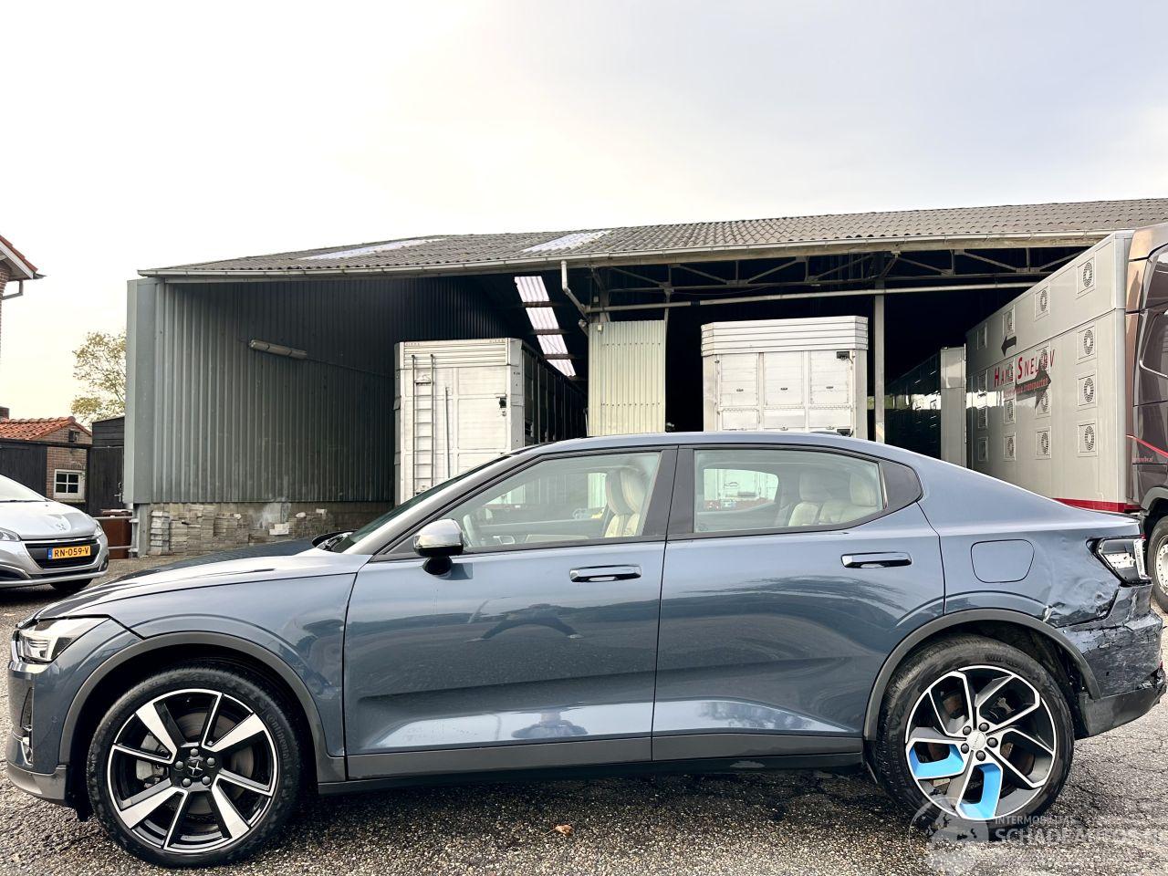 Polestar 2 Long Range Single Motor 78kwh 231pk aut - pano - leer - 360cam - harman/k - stoelkoeling - stuurverw - stoelverw v+a