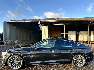 skadebil auto Audi A5 Gereserveerd sportback 2.0 TDI 190pk 7-traps aut Design - pano - nap - front + line + park + side assist - elektr klep 2017/10