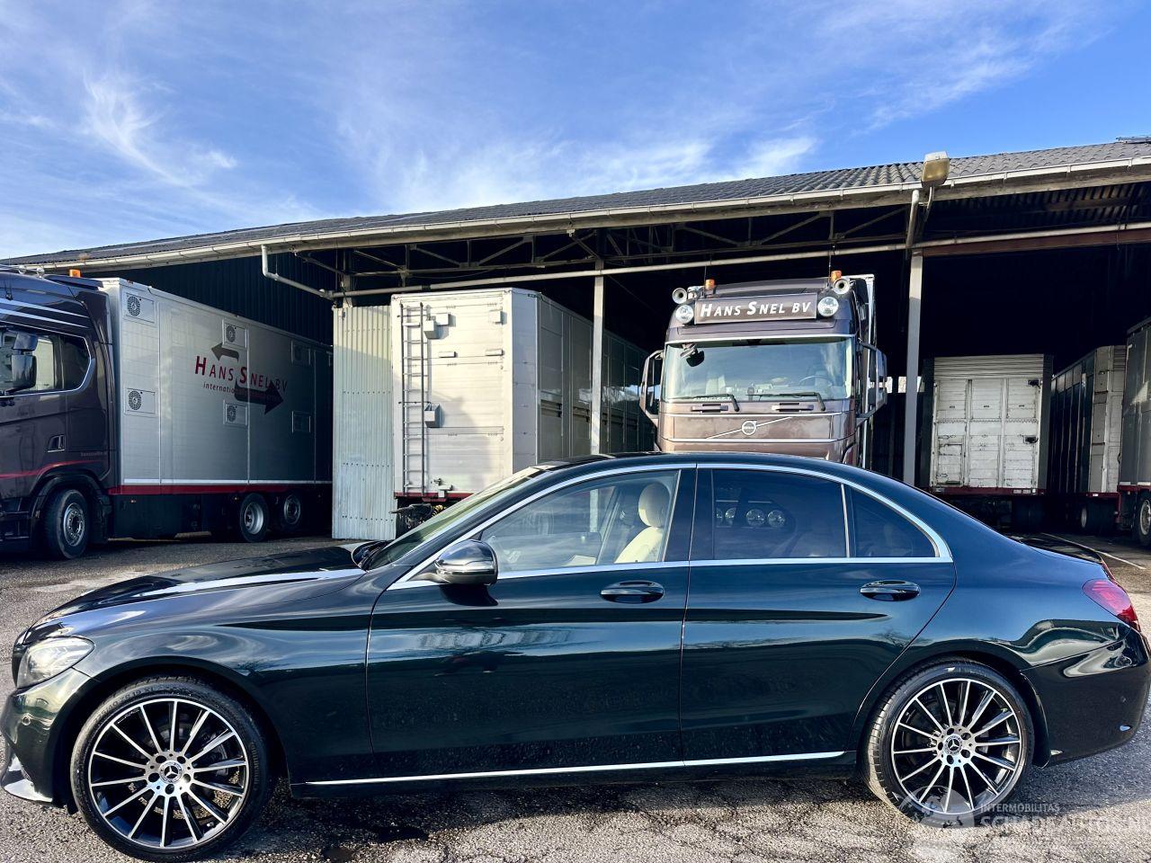 Mercedes C-klasse Gereserveerd 220d 194pk 9-traps aut + f1 Bus Sol sedan - virtual - luchtvering - burmester - sfeerverl - memory l+r - 19 inch