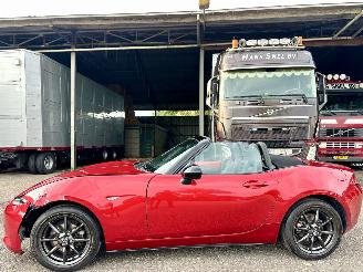 Voiture accidenté Mazda MX-5 Cabrio 1.5 SkyActiv-G 131pk 6-bak GT-M - bose - navi - leer - stoelverw - pdc - clima - cruise - keyless 2016/7