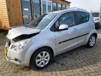Damaged car Opel Agila INCL ONDERDELEN 1.0 benz 48 kw af fabriek LPG ,AIRCO, NAP 2010/10