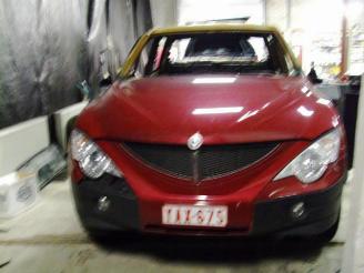 skadebil auto Ssang yong Actyon a200 sports 4x4 escape automaat 2010/2