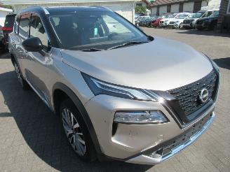 krockskadad bil auto Nissan X-Trail E-Power Hybrid Aut.E-4orce AWD  TEKNA  Climatronic Leer Navi Camera Panorama-SchuifDak  Stoel/Stuur Verwarming.... 2023/2