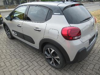 Voiture accidenté Citroën C3 1.2 PureTech Start&Stop 27.700km!! Airco-Aut Navi HalfLeer Keyless-Start Parktronic CruiseControl 2023/7