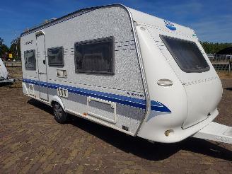 damaged caravans Hobby  495 UL Enkele bedden Mover Fietsendrager 2003/5