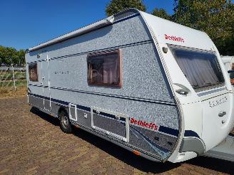 Vaurioauto  caravans Dethleffs  540 V Beduin Enkele bedden+Mover+Luifel 2006/5