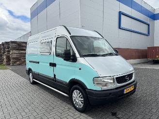 damaged campers Opel  Movano 2.2 DTI  BUSCAMPER 2001/10