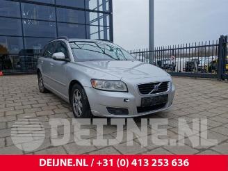 Coche siniestrado Volvo V-50 V50 (MW), Combi, 2003 / 2012 2.4 D5 20V 2009/10