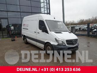 Vrakbiler auto Mercedes Sprinter Sprinter 3,5t (906.63), Van, 2006 / 2020 313 CDI 16V 2015/10