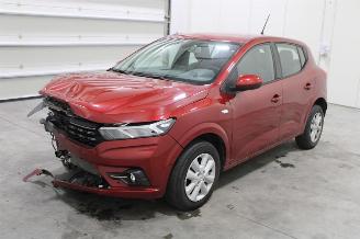 damaged passenger cars Dacia Sandero  2022/10