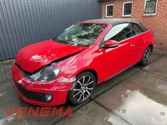 Vrakbiler auto Volkswagen Golf Golf VI Cabrio (1K), Cabrio, 2011 / 2016 2.0 GTI 16V 2012/7