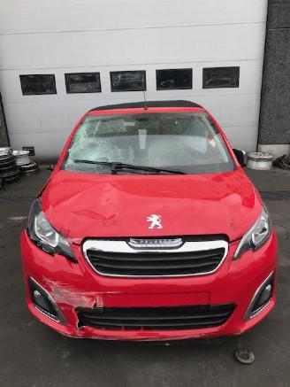 Salvage car Peugeot 108 BENZINE - 1200CC - 60KW 2017/7