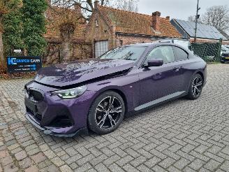 Voiture accidenté BMW 2-serie 218i Aut. Mpak Coupe 2023/2