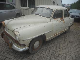 Damaged car Simca Kalos aronde 1957/1