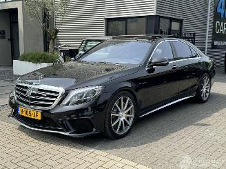 skadebil auto Mercedes S-klasse S63 AMG V8 BI-TURBO 4-MATIC / FULL OPTIONS 2015/12