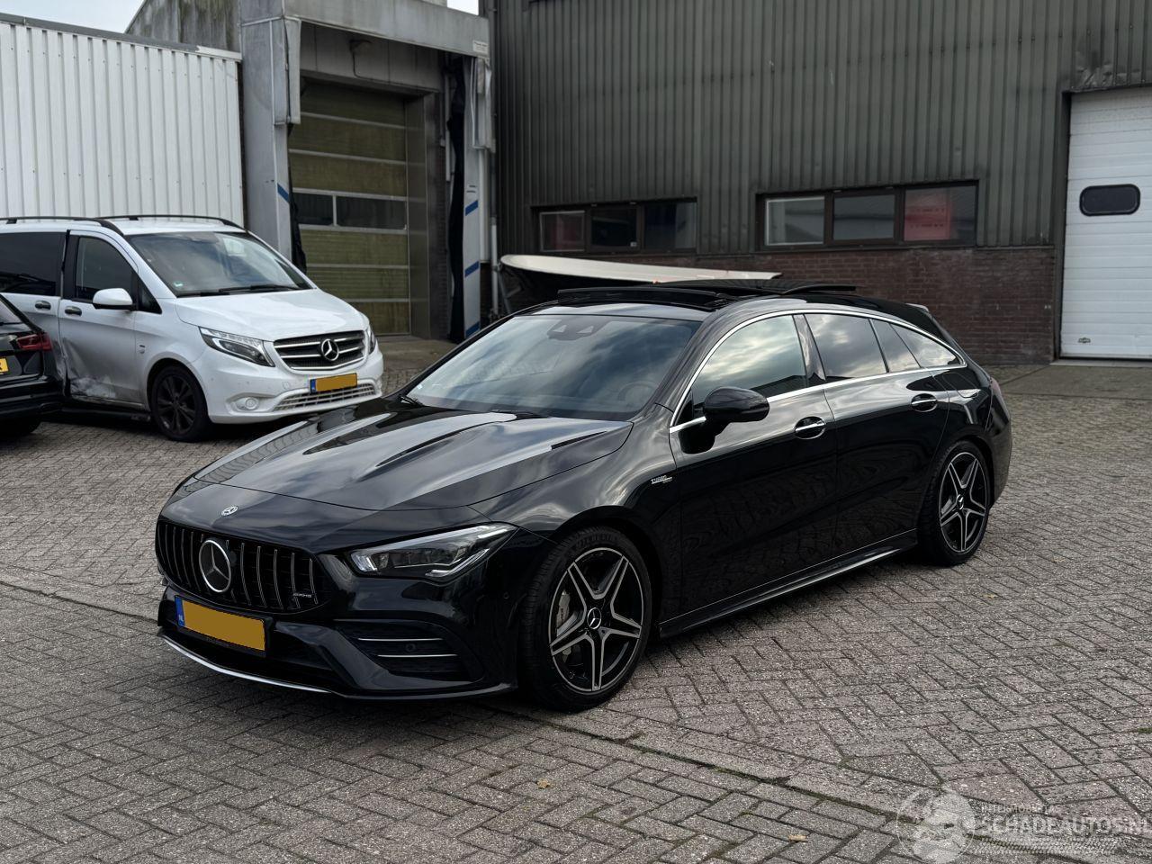 Mercedes Cla-klasse 35 AMG 4Matic 306Pk Pano Premium Plus Memory Head-Up Burnmester Sfeerverlichting